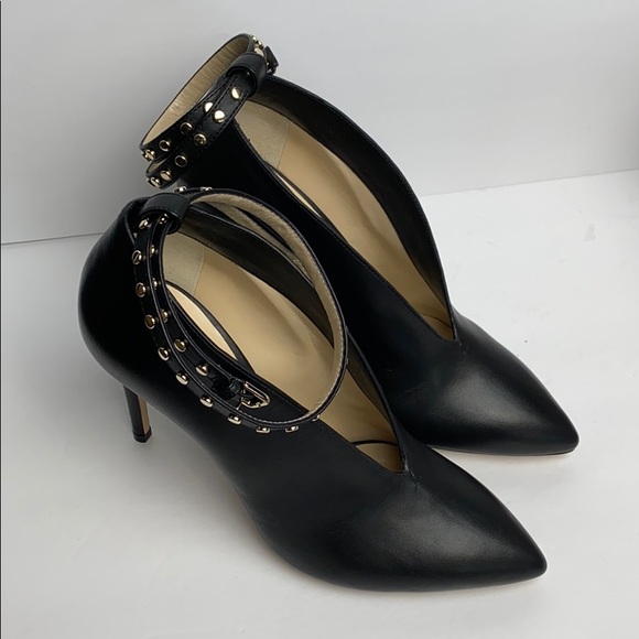 Jimmy Choo Lark 100mm Black Booties Size 37 - Picture 5 of 9